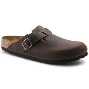 NIB BIRKENSTOCK BOSTON HABANA OILED REGULAR